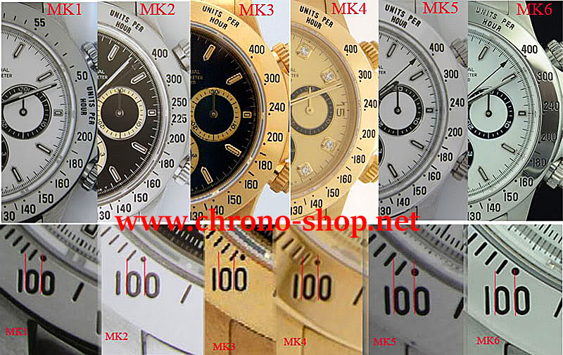 Rolex 16520 dial variations new arrivals